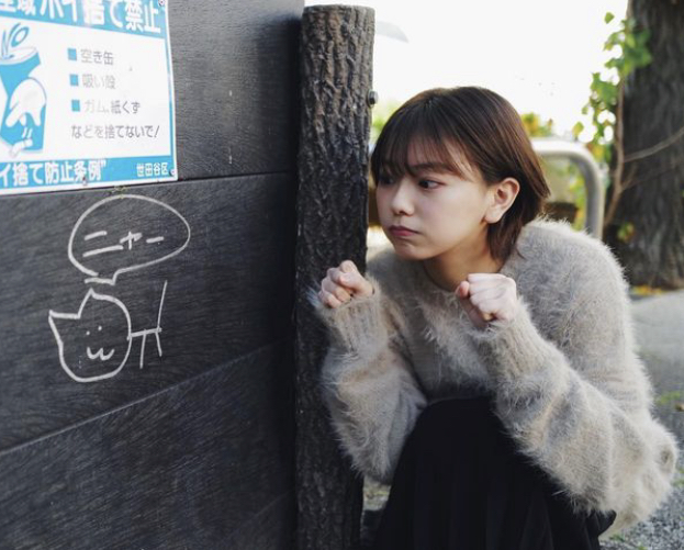 大熊杏優 かわいい